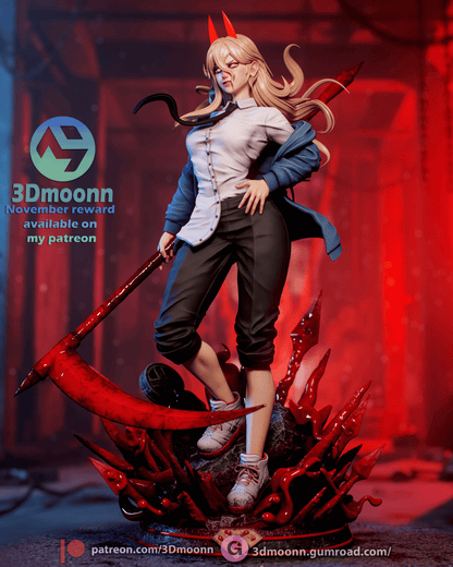 The Blood Fiend Queen | Chainsaw | Handcrafted Figure