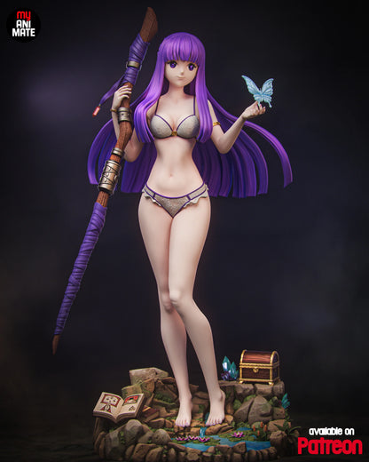 Apprentice Mage Girl | Handcrafted Figure