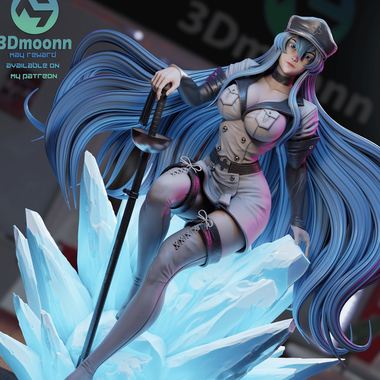 Esdeath | Akame Ga Kill | Handcrafted Figure