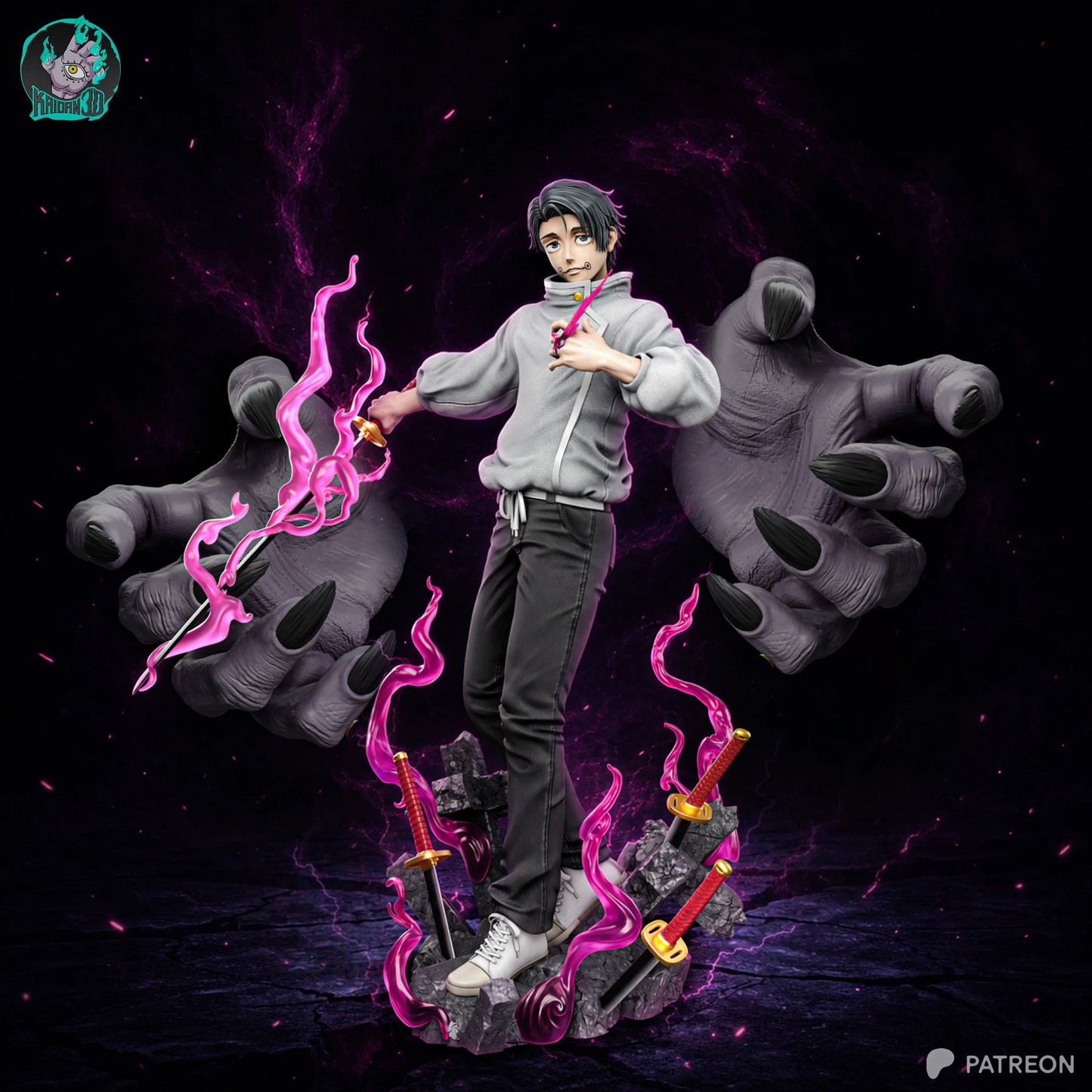 Cursed Swordsman | Handcrafted Figure