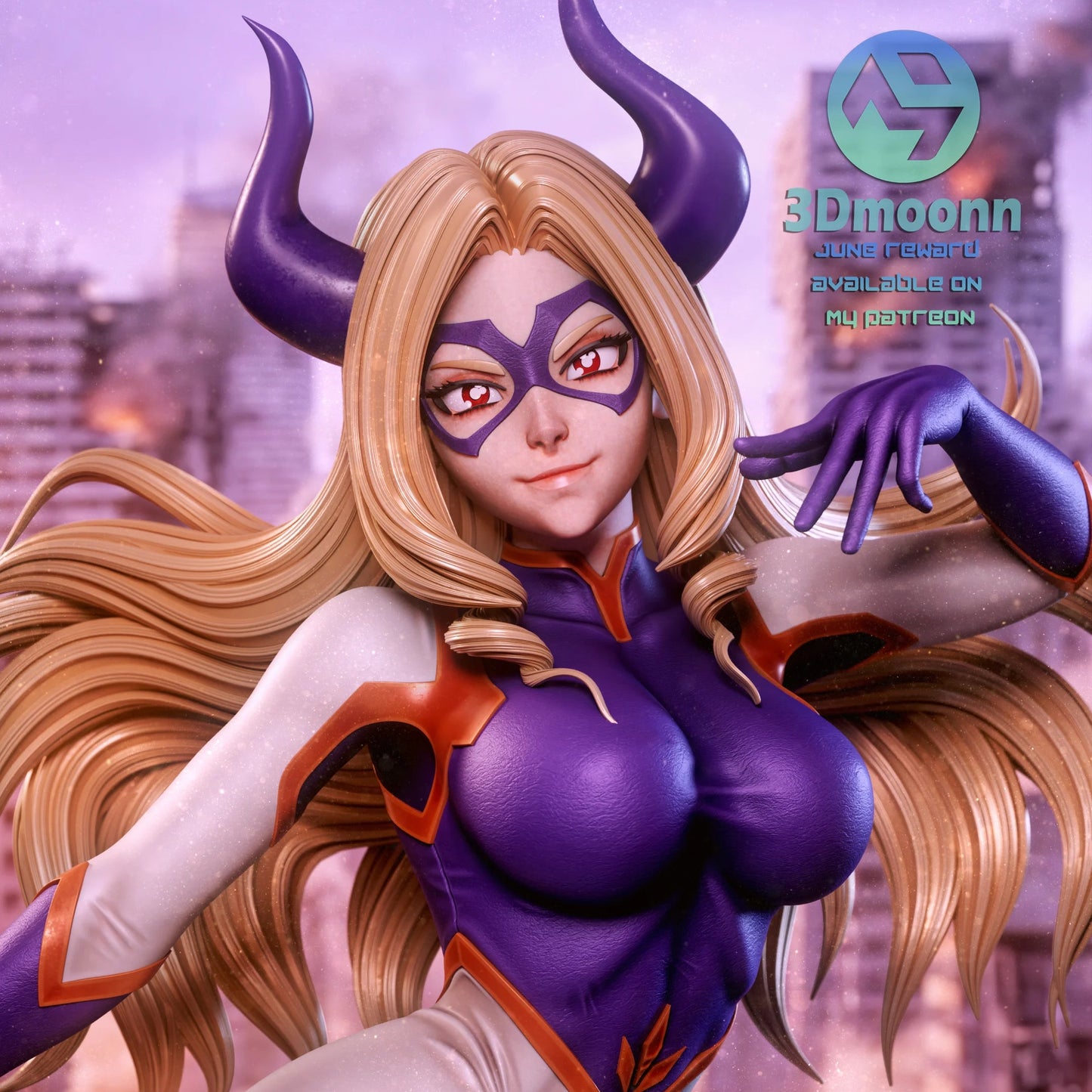 Mt. Lady | My Hero Academia | Handcrafted Figure