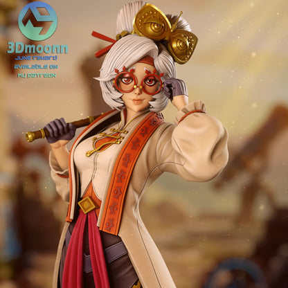 Ancient Sheikah Scientist | Handcrafted Figure