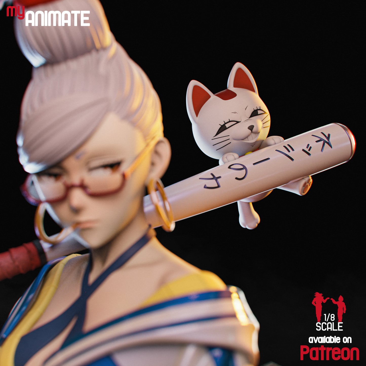 Seiko Ayase | Dandandan | Handcrafted Figure