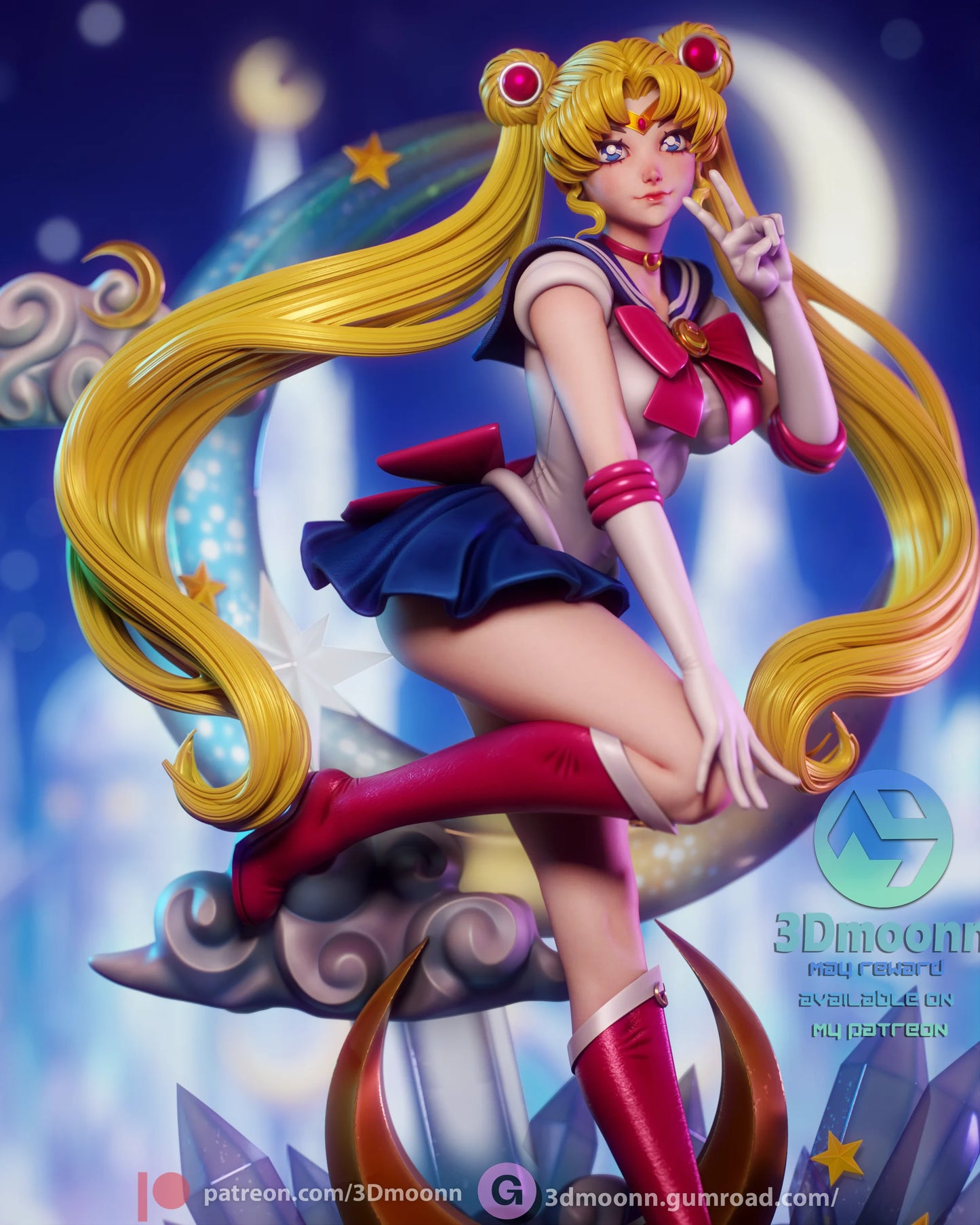 Usagi Tsukino | Sailor Moon | Handcrafted Figure