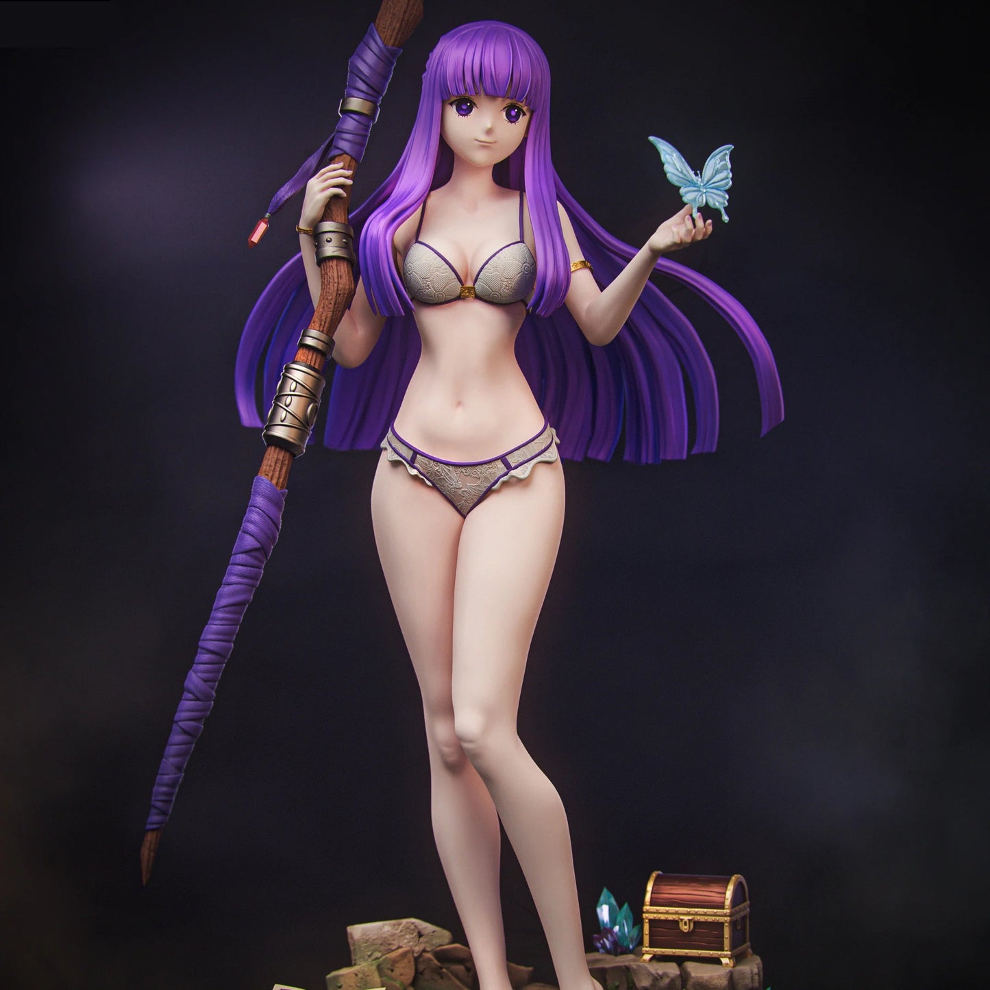 Apprentice Mage Girl | Handcrafted Figure
