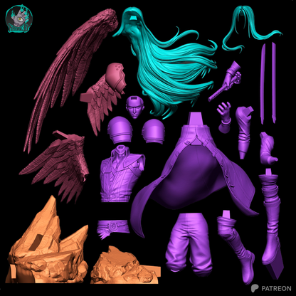 Sephiroth | Final Fantasy VII | Handcrafted Figure