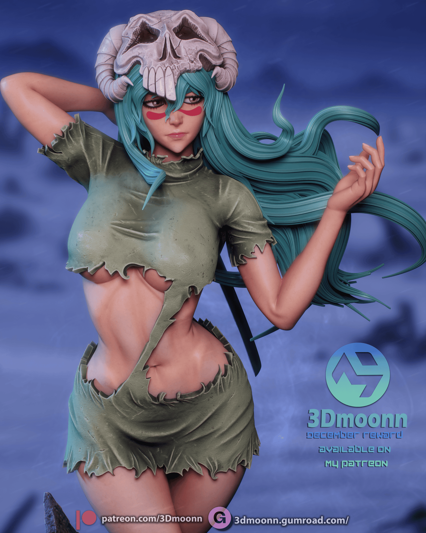 Nelliel | Bleach | Handcrafted Figure