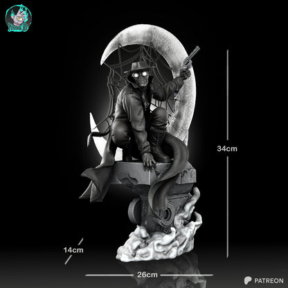 Web Slinging Noir | Handcrafted Figure
