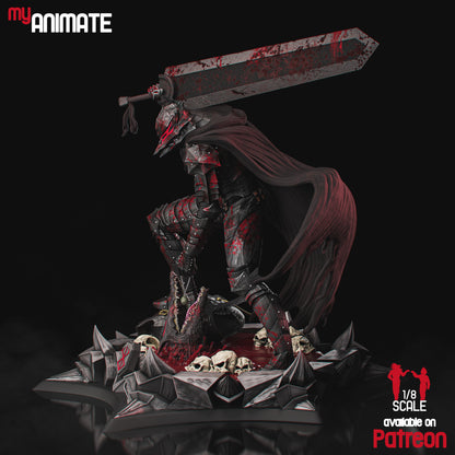 Guts Berserker Armor | Berserk | Handcrafted Figure