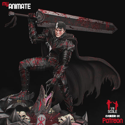 Guts Berserker Armor | Berserk | Handcrafted Figure