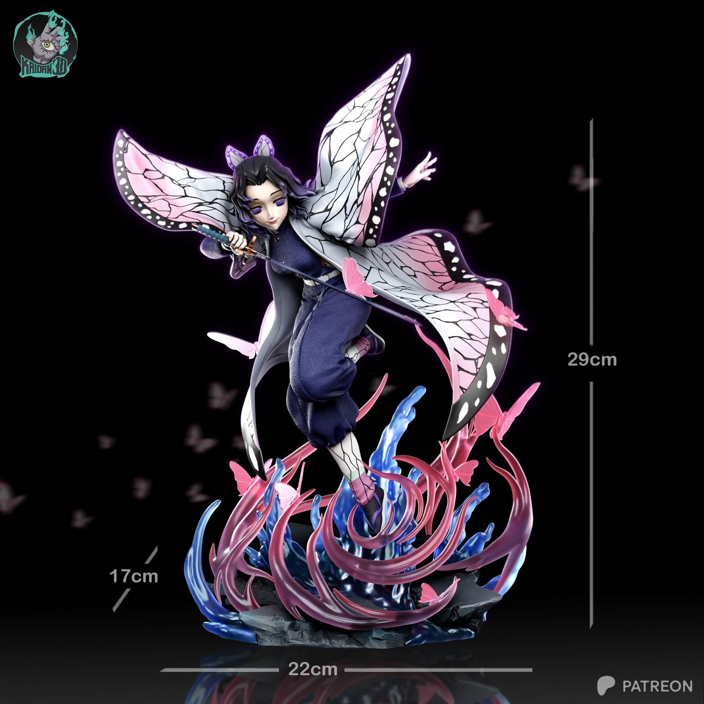 Shinobu Kocho | Demon Slayer | Handcrafted Figure