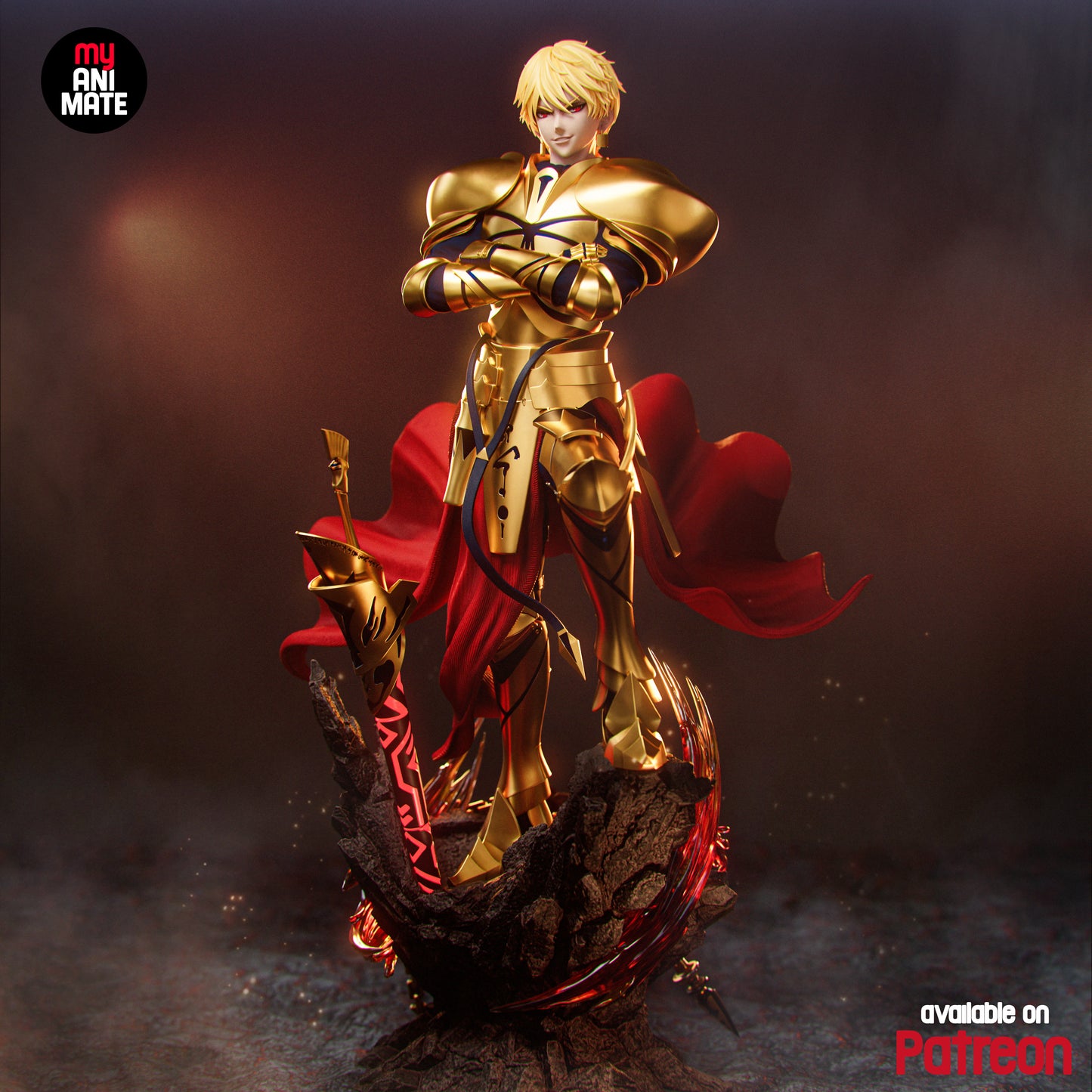 Gilgamesh | Fate Series | Handcrafted Figure