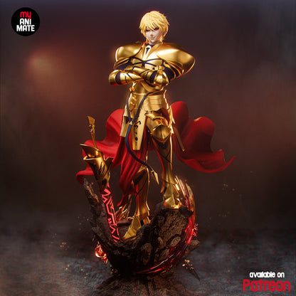 Gilgamesh | Fate Series | Handcrafted Figure