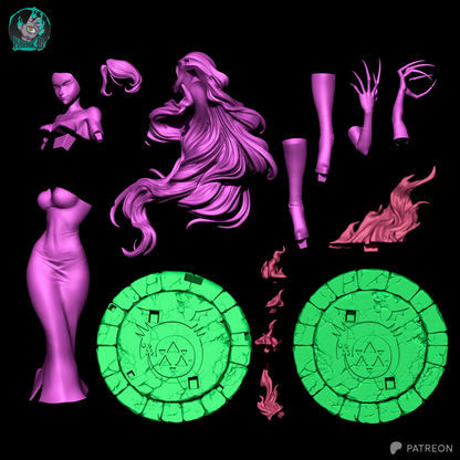 Lust | Fullmetal Alchemist | Handcrafted Figure