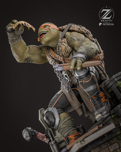 Twin Nunchaku Warrior | Handcrafted Figure