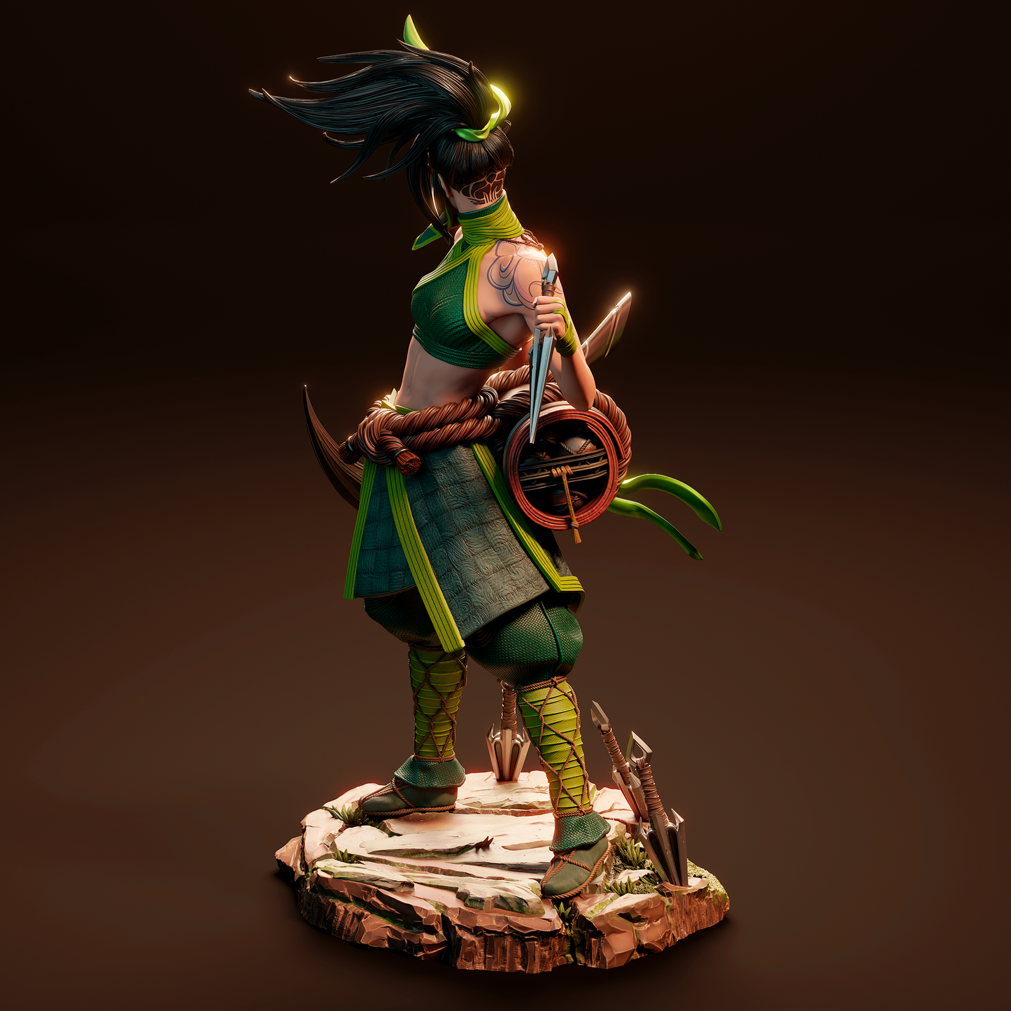 Akali | League of Legends | Handcrafted Figure