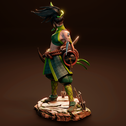 Akali | League of Legends | Handcrafted Figure