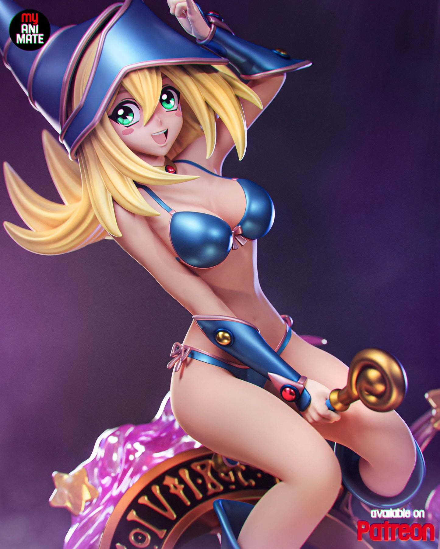 Dark Magician Girl | Yu-Gi-Oh! | Handcrafted Figure