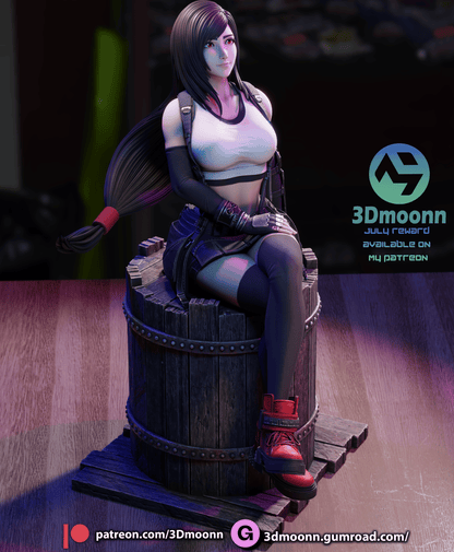 Tifa Lockhart | Final Fantasy VII  | Handcrafted Figure