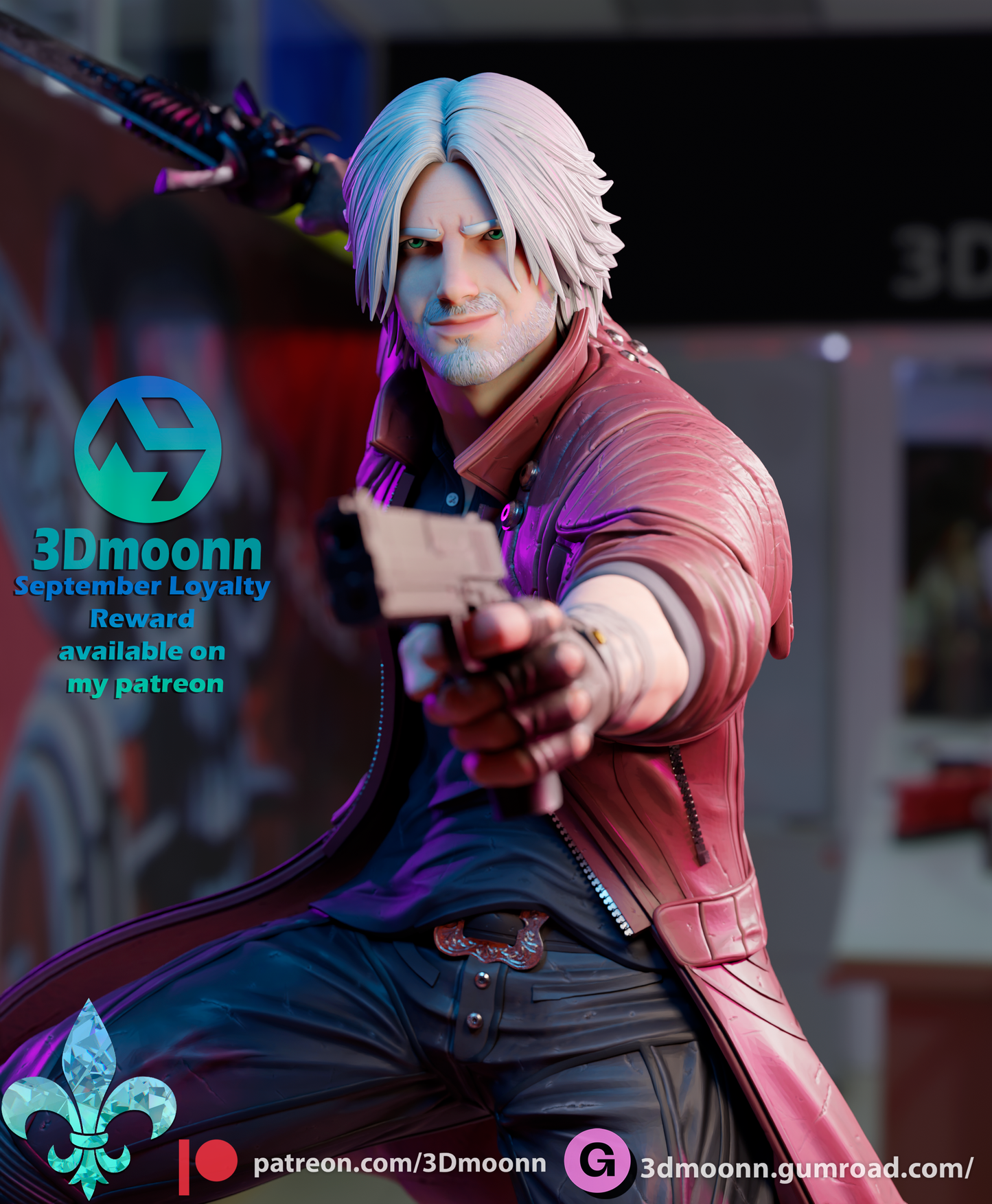 Dante | Devil May Cry 5 | Handcrafted Figure