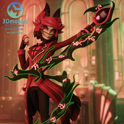 Alastor | Hazbin Hotel | Handcrafted Figure