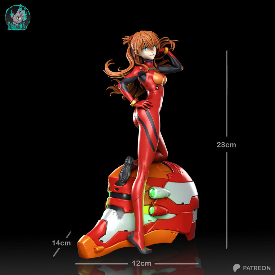 Asuka Langley | Evangelion | Handcrafted Figure