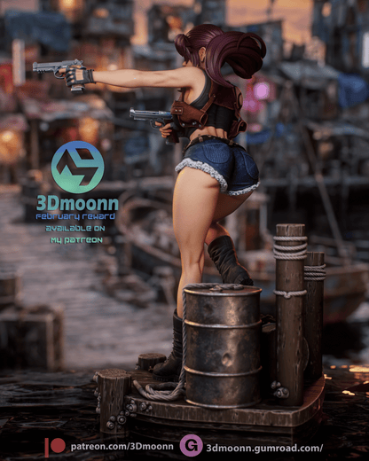 Revy | Black Lagoon | Handcrafted Figure