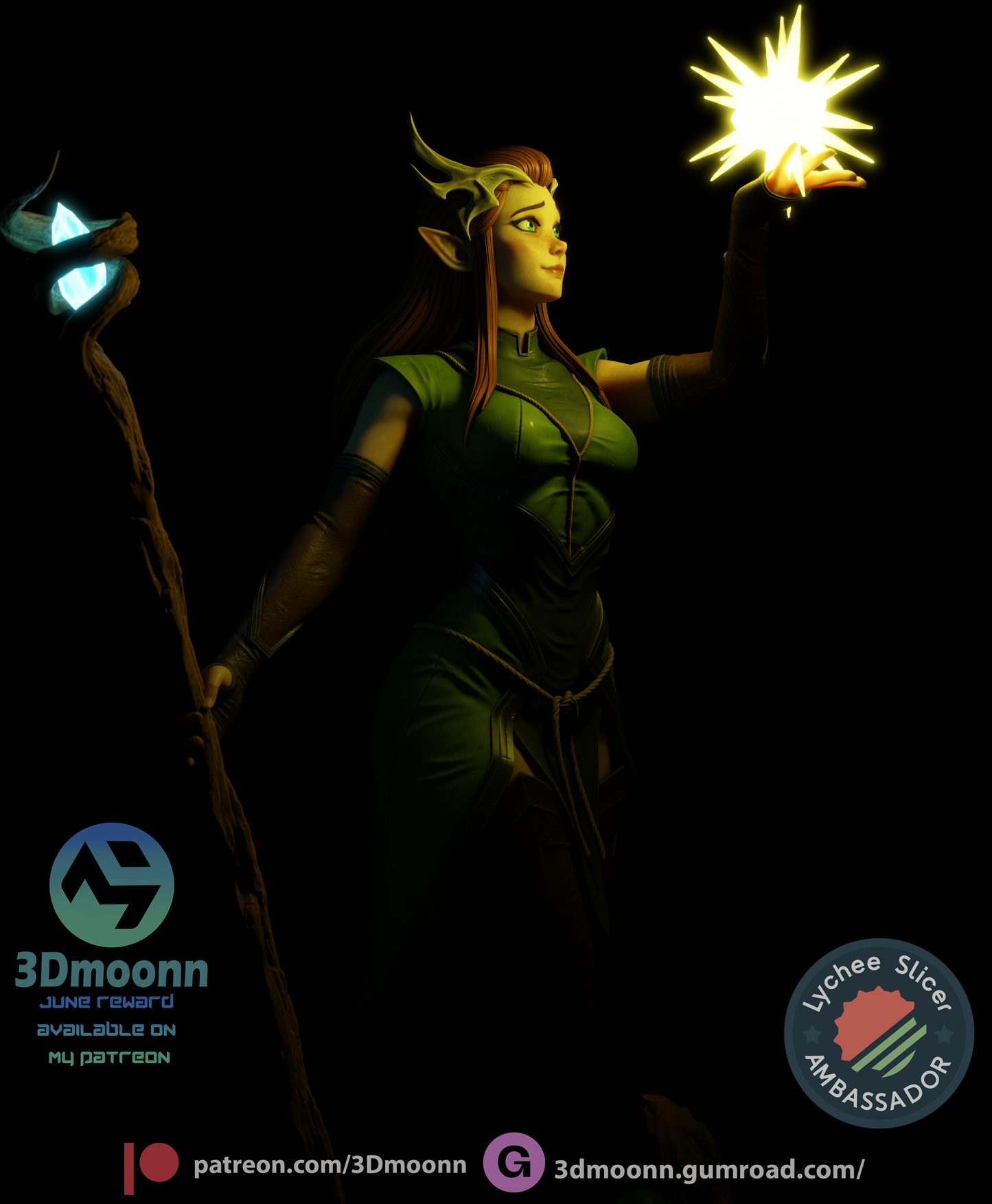Keyleth | Vox Machina | Handcrafted Figure