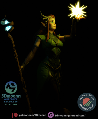 Keyleth | Vox Machina | Handcrafted Figure