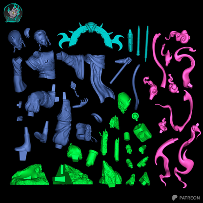 Zanka | Gachiakuta | Handcrafted Figure