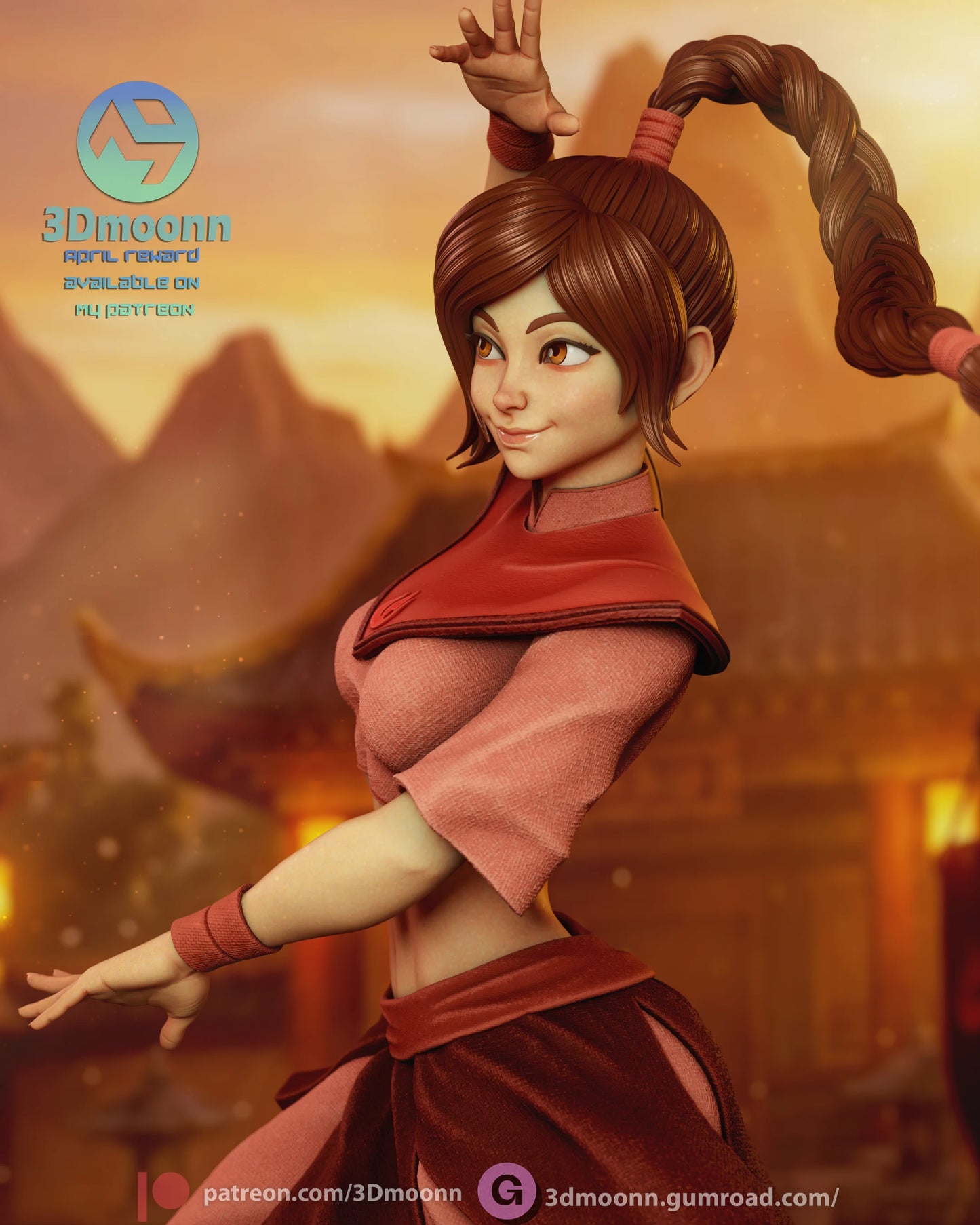 Ty Lee | Avatar The Last Airbender | Handcrafted Figure