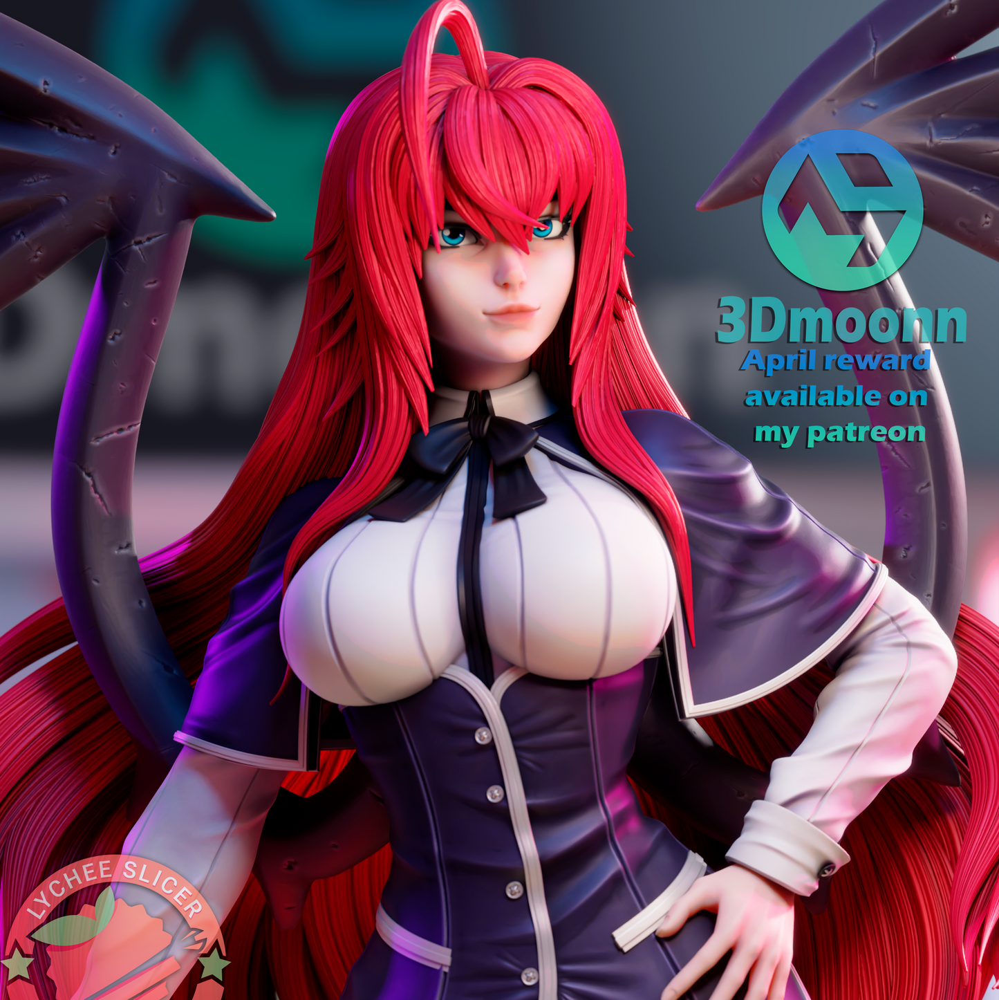 Rias Gremory | High School DxD | Handcrafted Figure