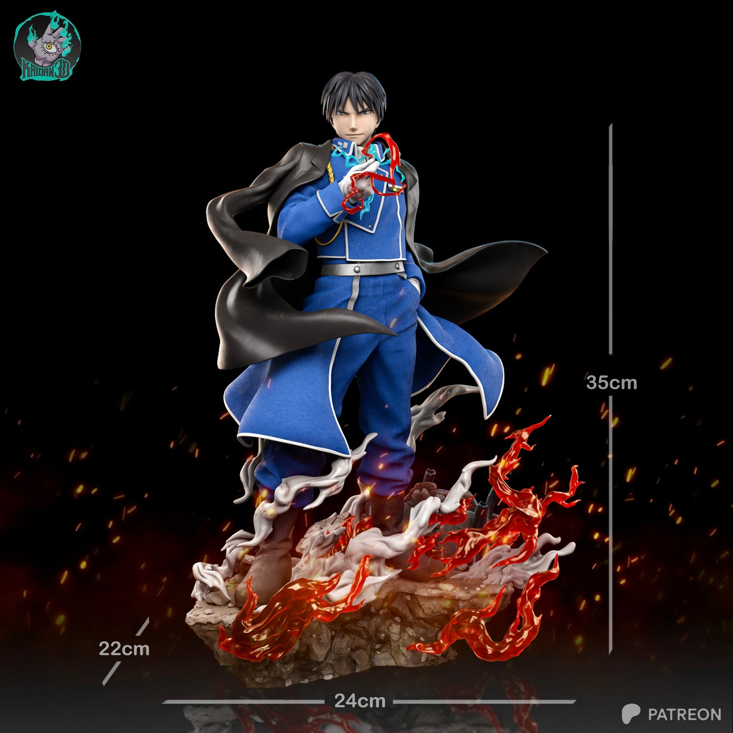 Flame Alchemist | Handcrafted Figure