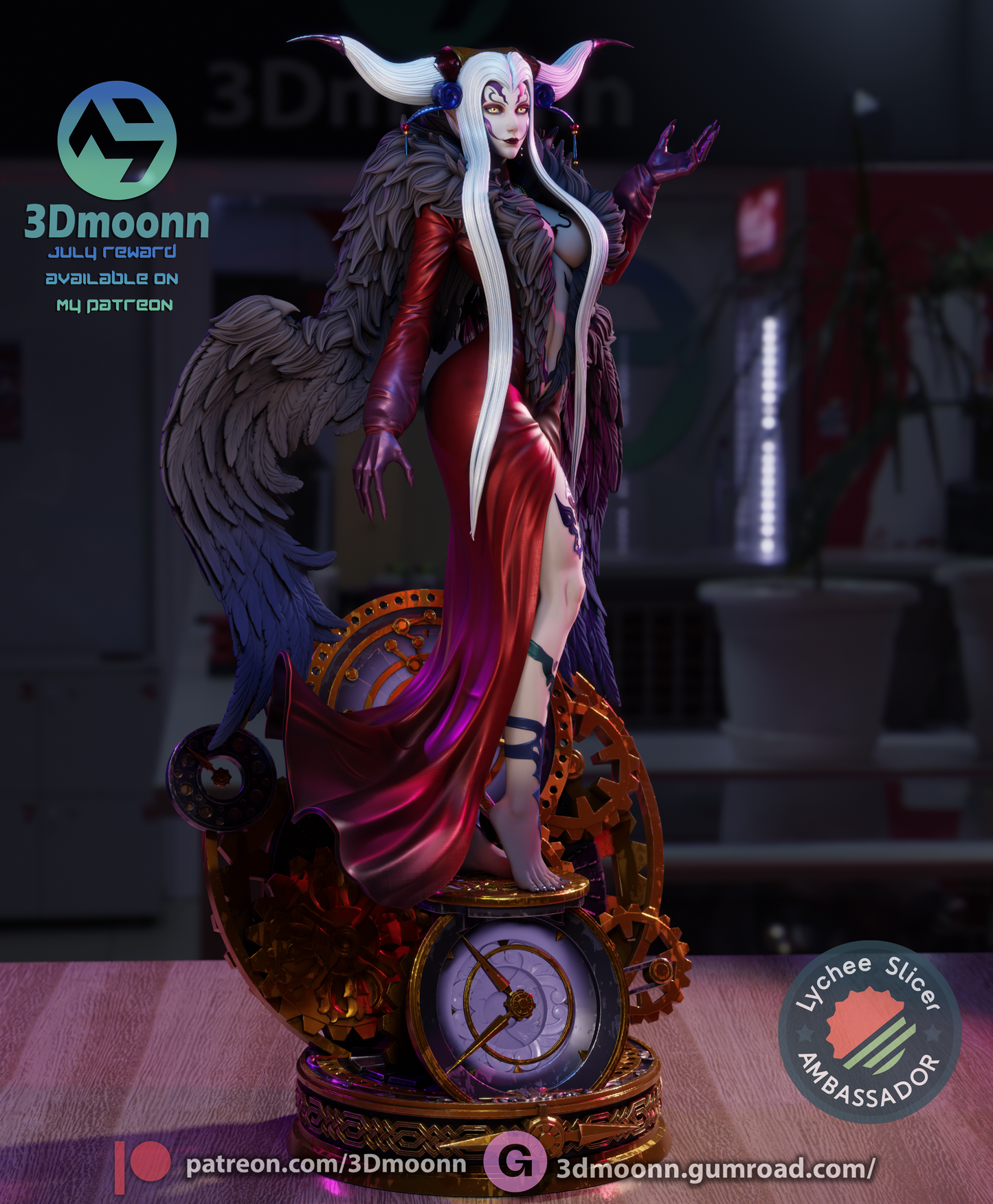 Ultimecia | Final Fantasy | Handcrafted Figure