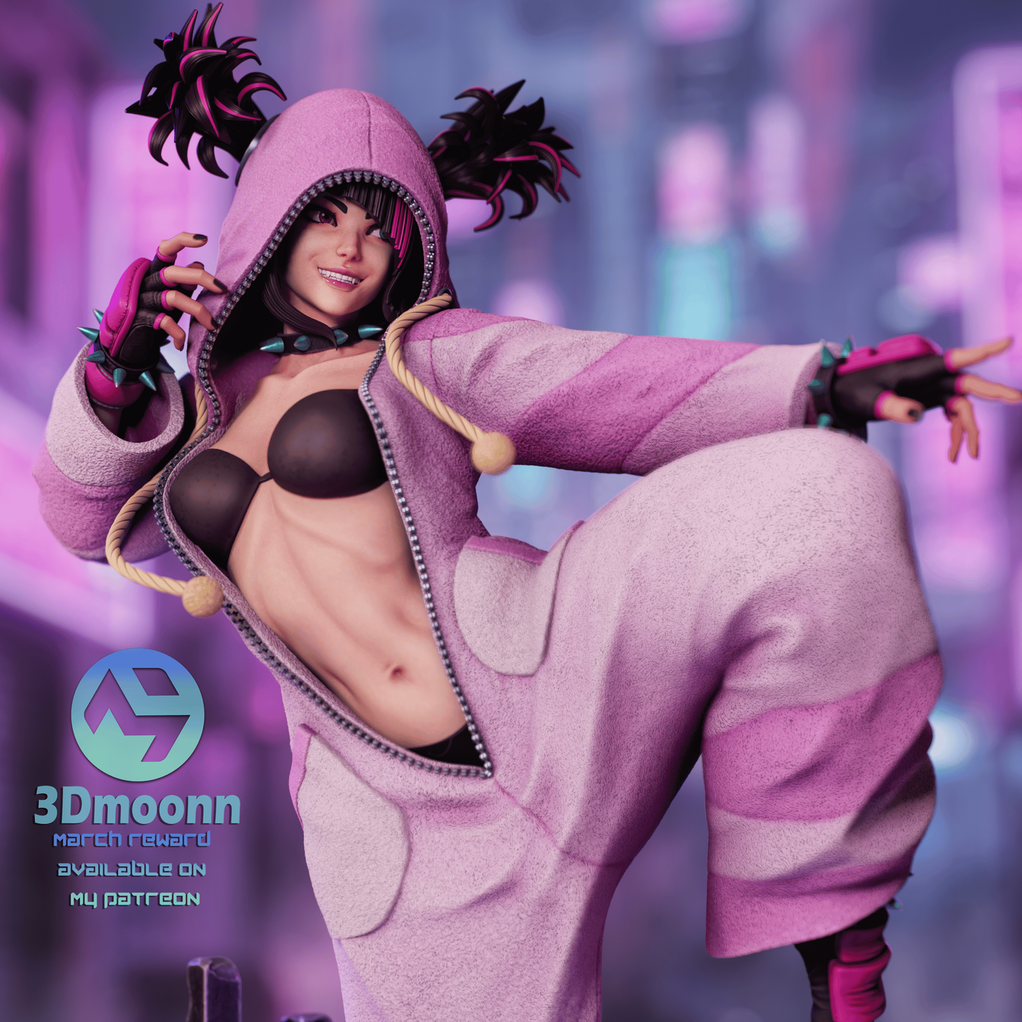 Juri Han | Street Fighter | Handcrafted Figure