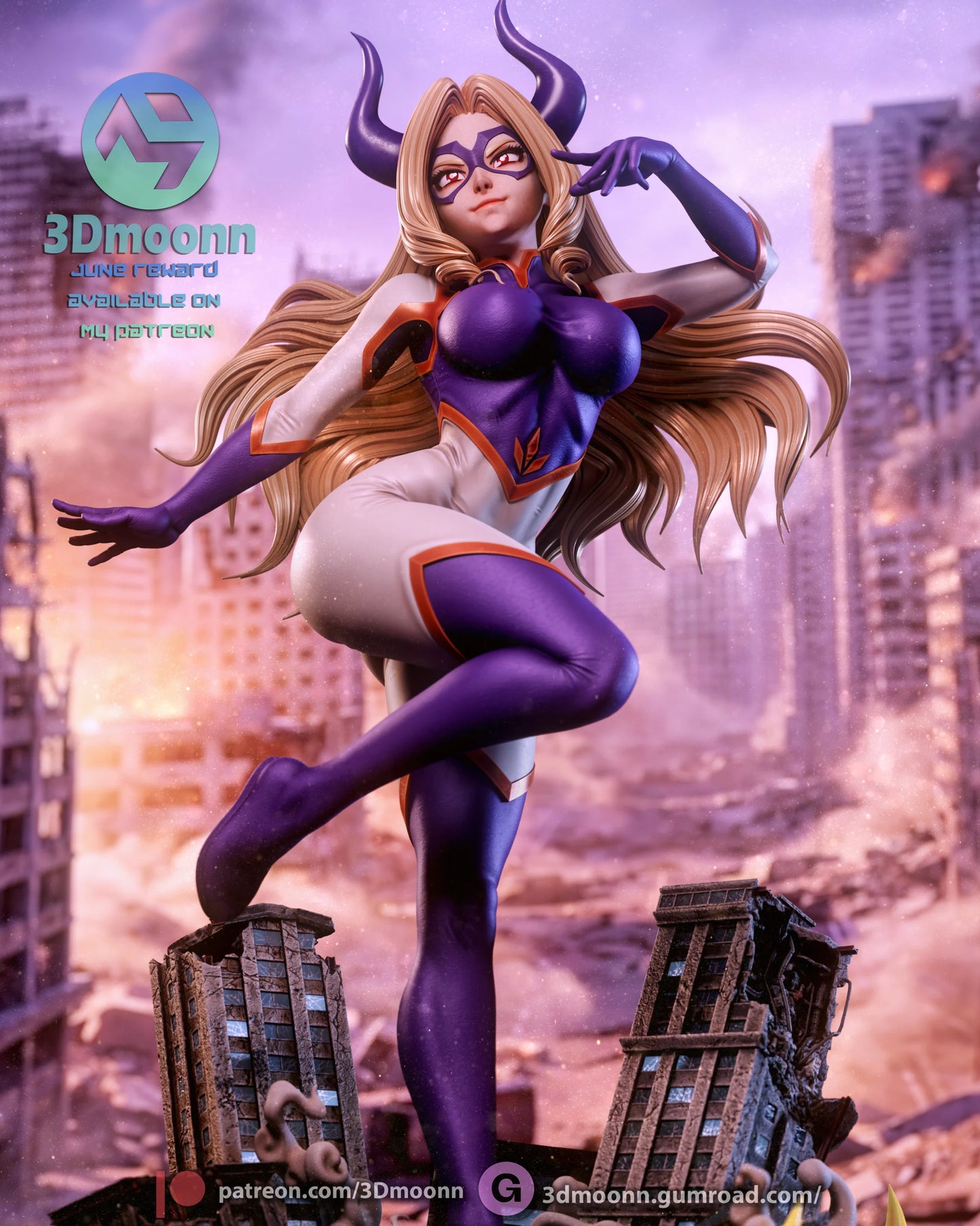 Mt. Lady | My Hero Academia | Handcrafted Figure