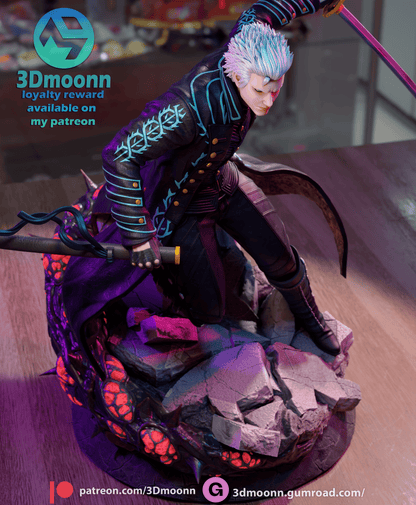 Vergil | Devil May Cry 5 | Handcrafted Figure