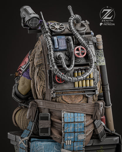 Tech Bo Staff Master | Handcrafted Figure