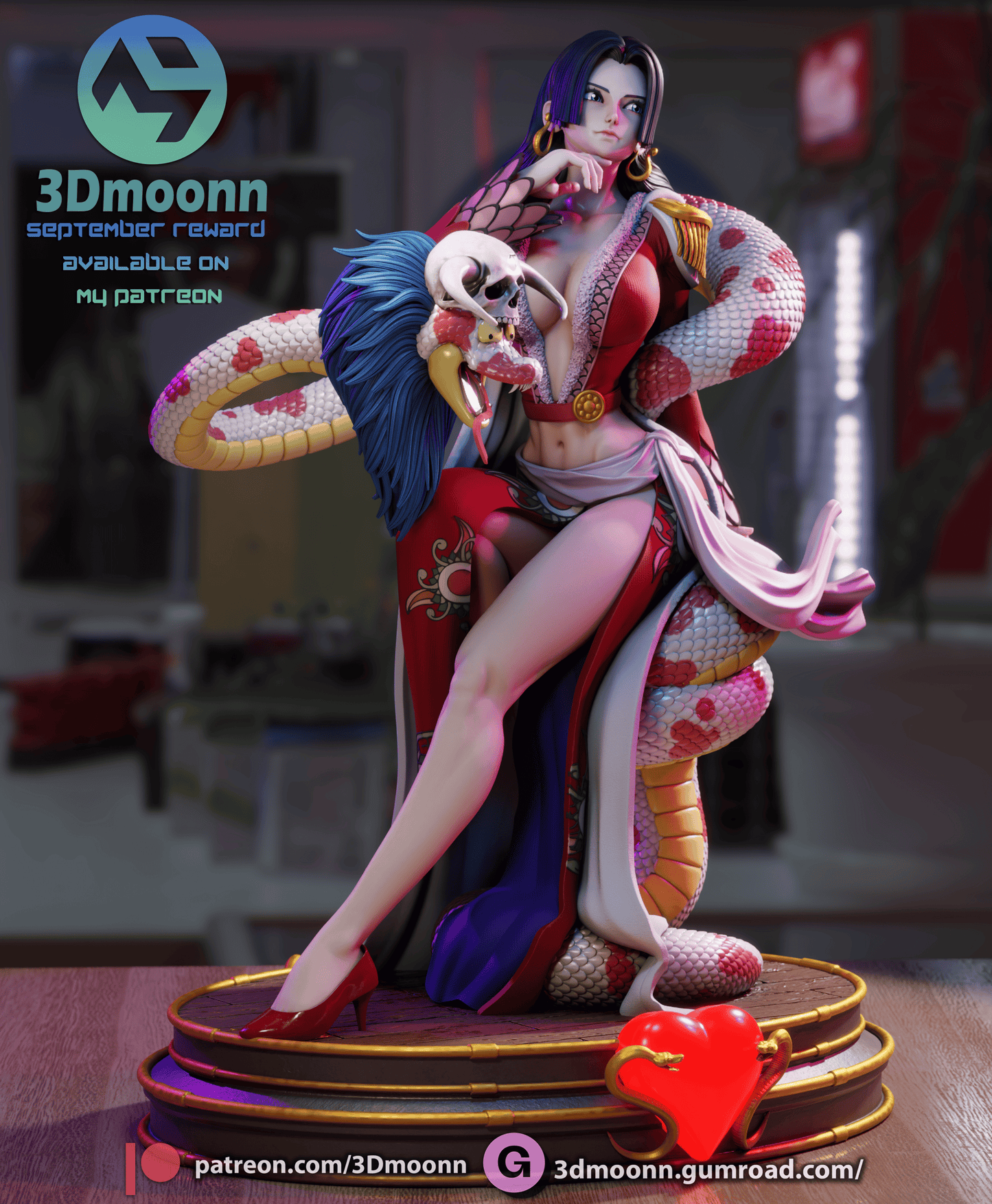 Boa Hancock | One Piece | Handcrafted Figure