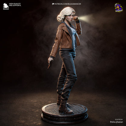 Grace FBI Agent | Survival Horror Game | Handcrafted Figure