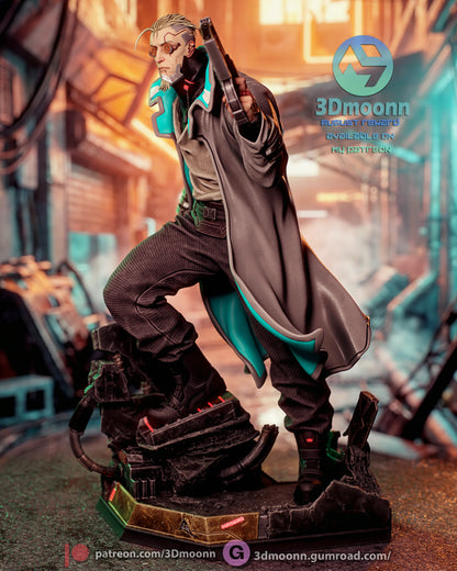 Cyber Enforcer | Handcrafted Figure