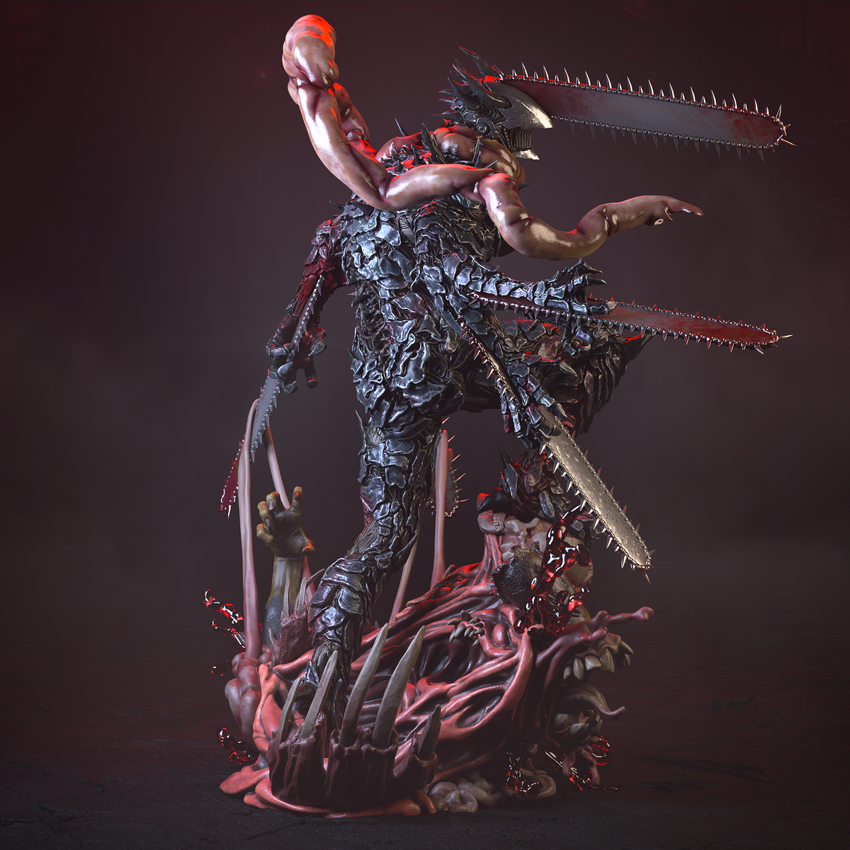 Sawblade Devil | Handcrafted Figure