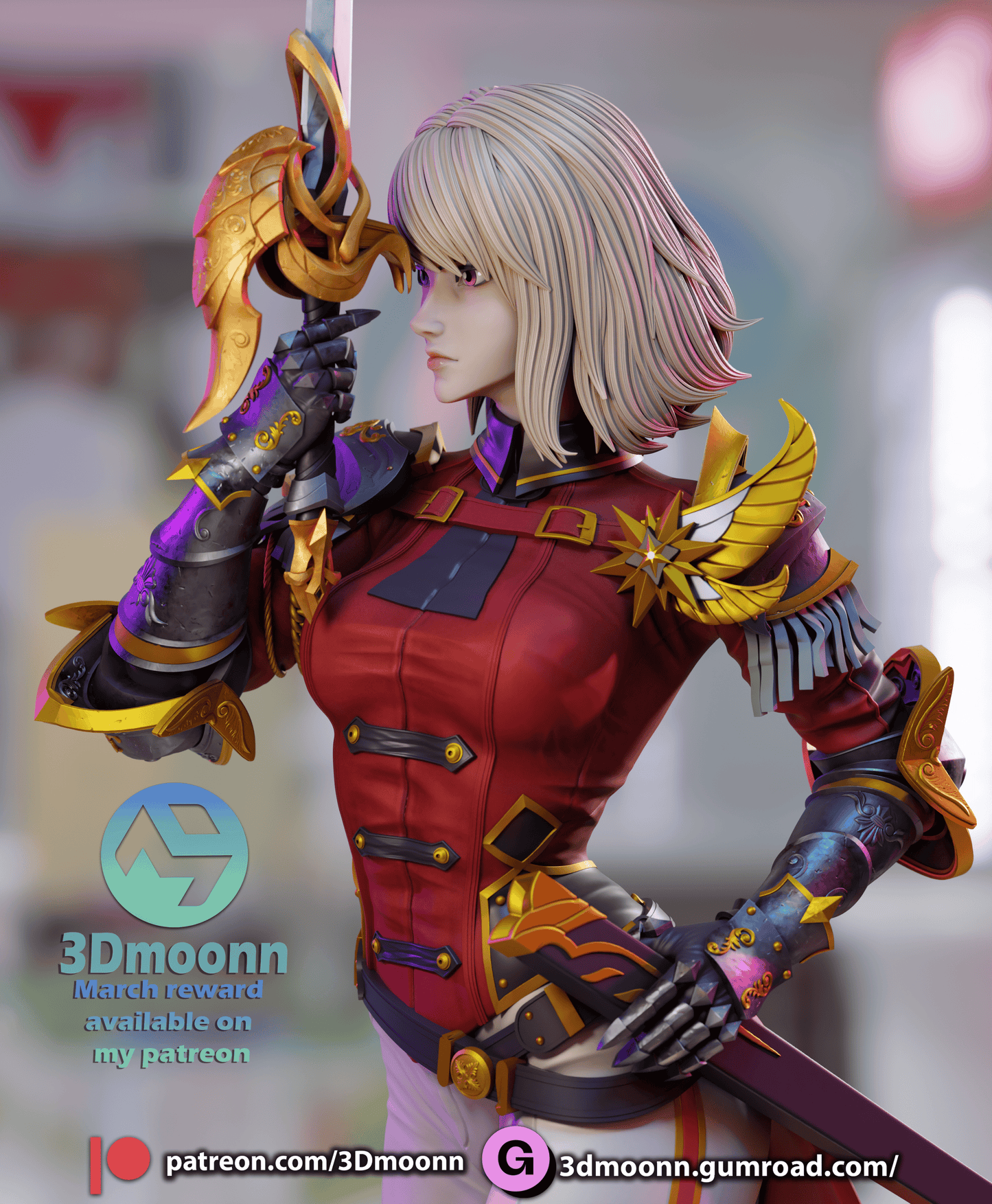 Cha Hae In | Solo Leveling | Handcrafted Figure