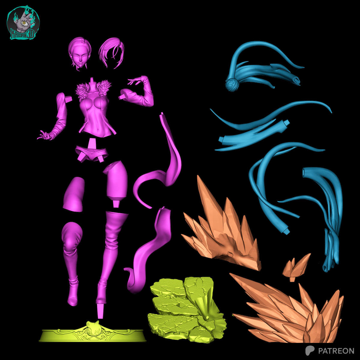 Infinity Mage | Handcrafted Figure