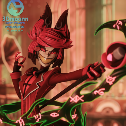 Alastor | Hazbin Hotel | Handcrafted Figure