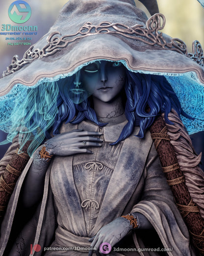 Moon Witch | Handcrafted Figure