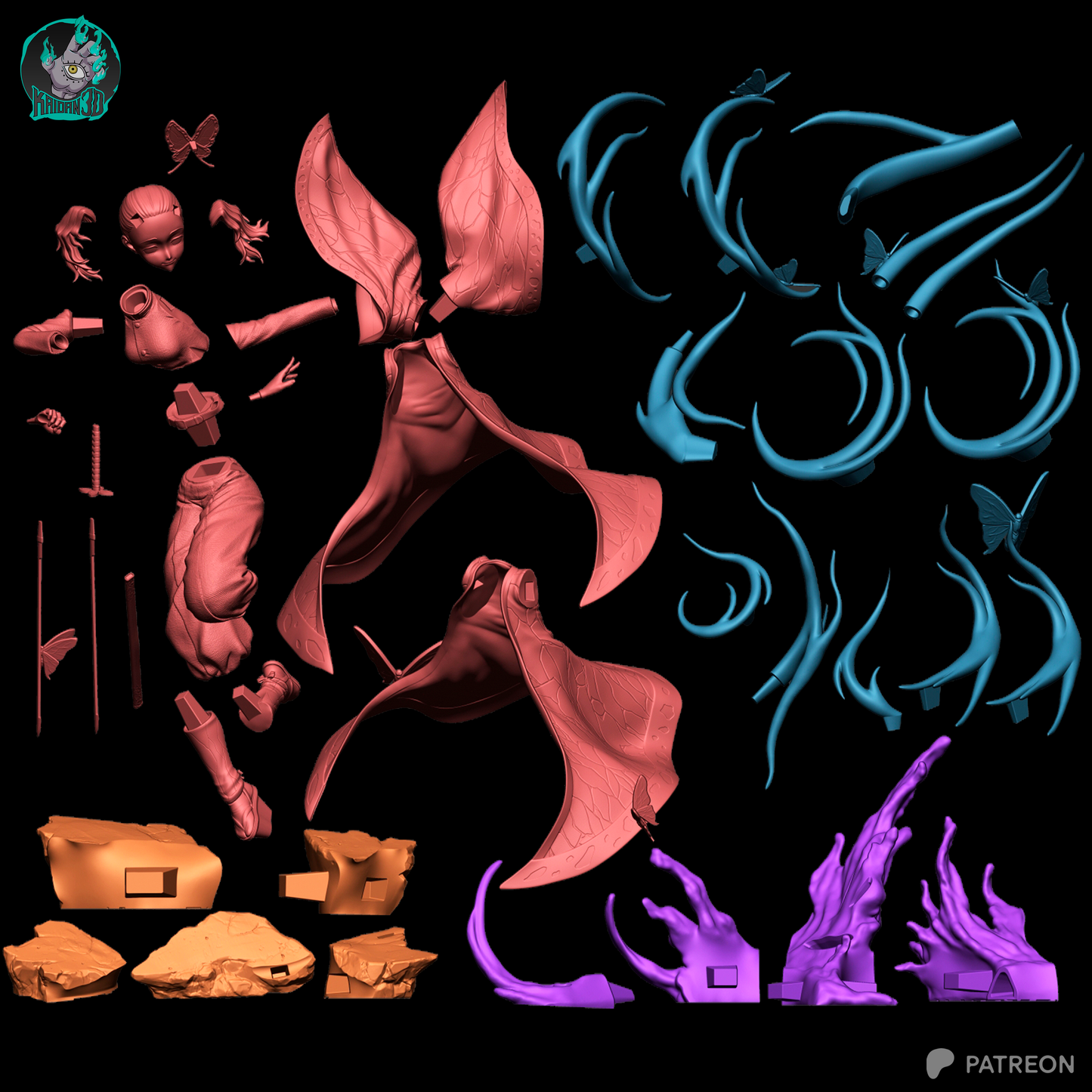 Shinobu Kocho | Demon Slayer | Handcrafted Figure