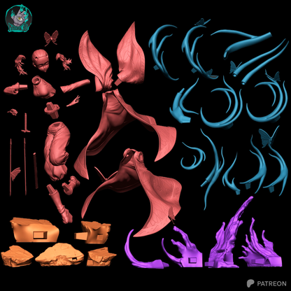 Shinobu Kocho | Demon Slayer | Handcrafted Figure