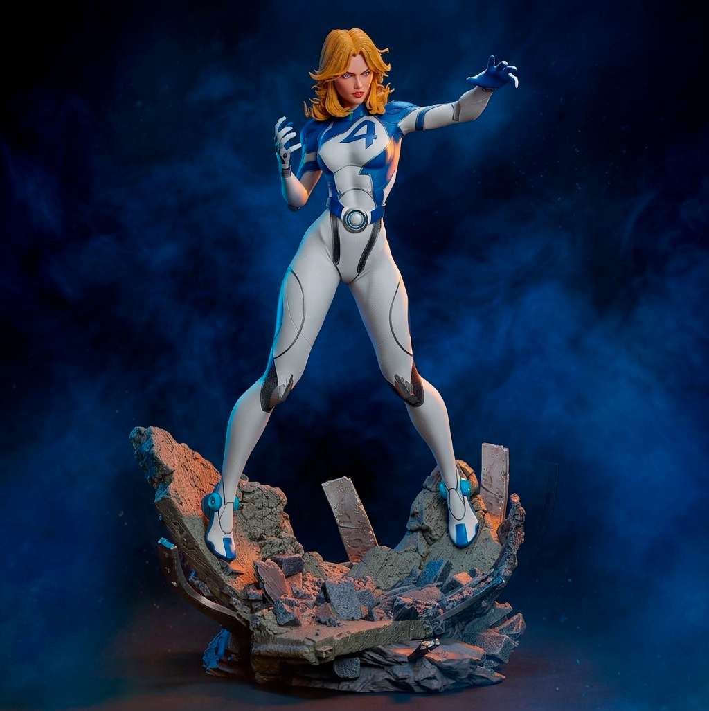 Invisible Woman | Handcrafted Figure