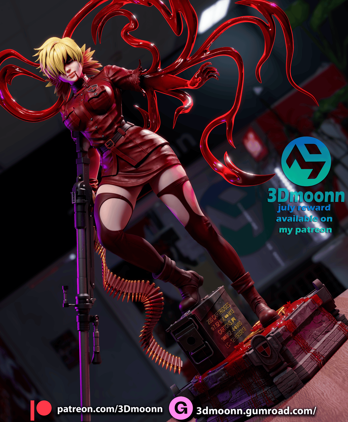 Seras Victoria | Hellsing | Handcrafted Figure